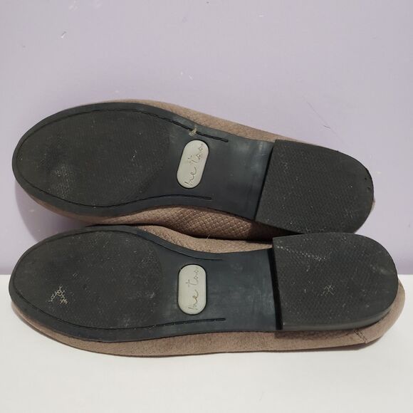 Me Yoo Women's Tan Slip On Comfort Dress Shies Sz 9M - Picture 9 of 10